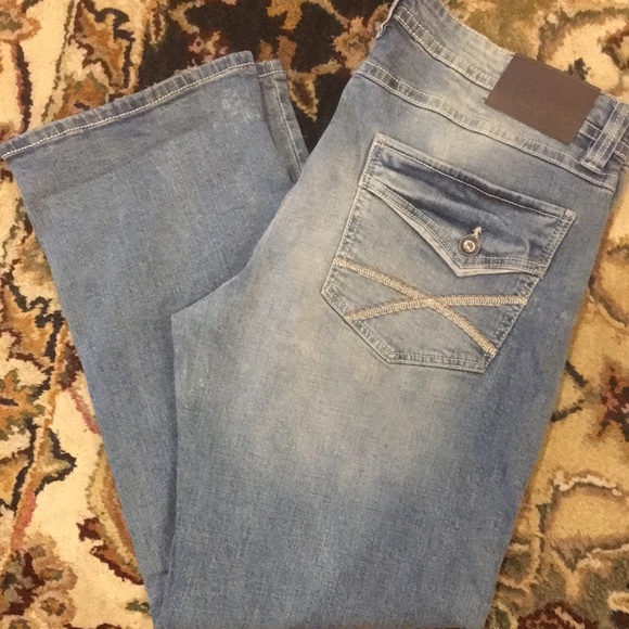 T.K. Axel Stretch Slim Boot Cut Jeans size W36 X L30 - Picture 5 of 14